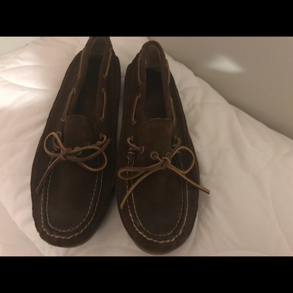 frye boat shoes mens
